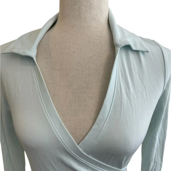 ARITZIA WILFRED Seven Dress Snowmelt Blue